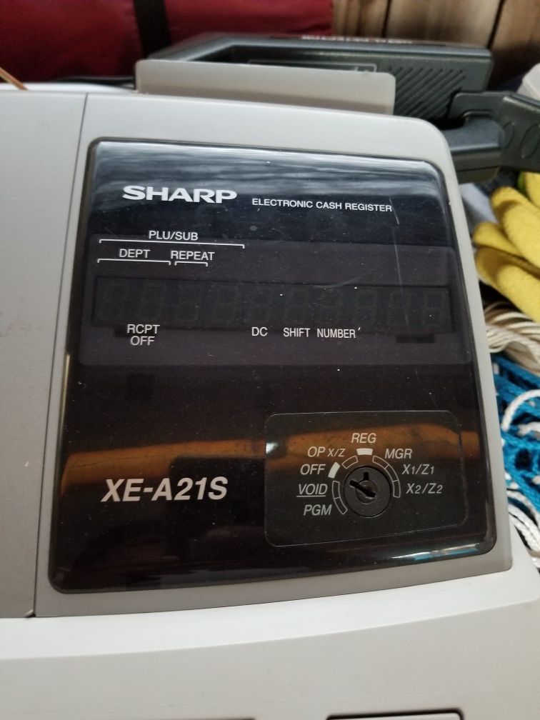 Sharp Electronic cash register model XEA21S for Sale in Irwindale, CA