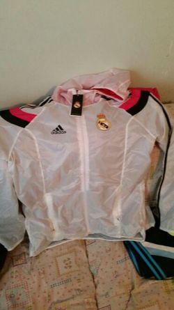 Real Madrid Wind Coat Soccer Jacket