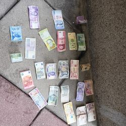 Collection Of Foreign Currency 