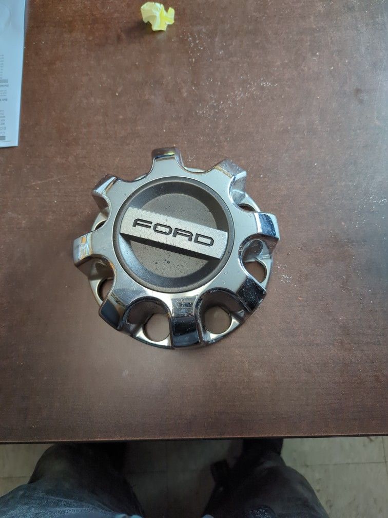 FORD F-250 F-350 OEM WHEEL CENTER CAP CHROME 2017-2022 HC3C-1A096-GBD