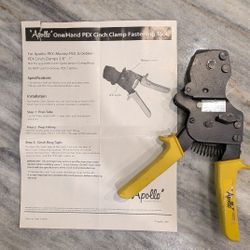 Apollo Pex Cinch Clamp Fastening Tool 