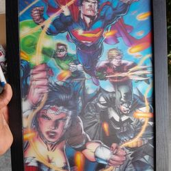 Justice League Picture Fram