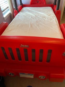 Jeep Bed Frame and mattress