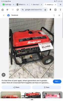 Snap on generator