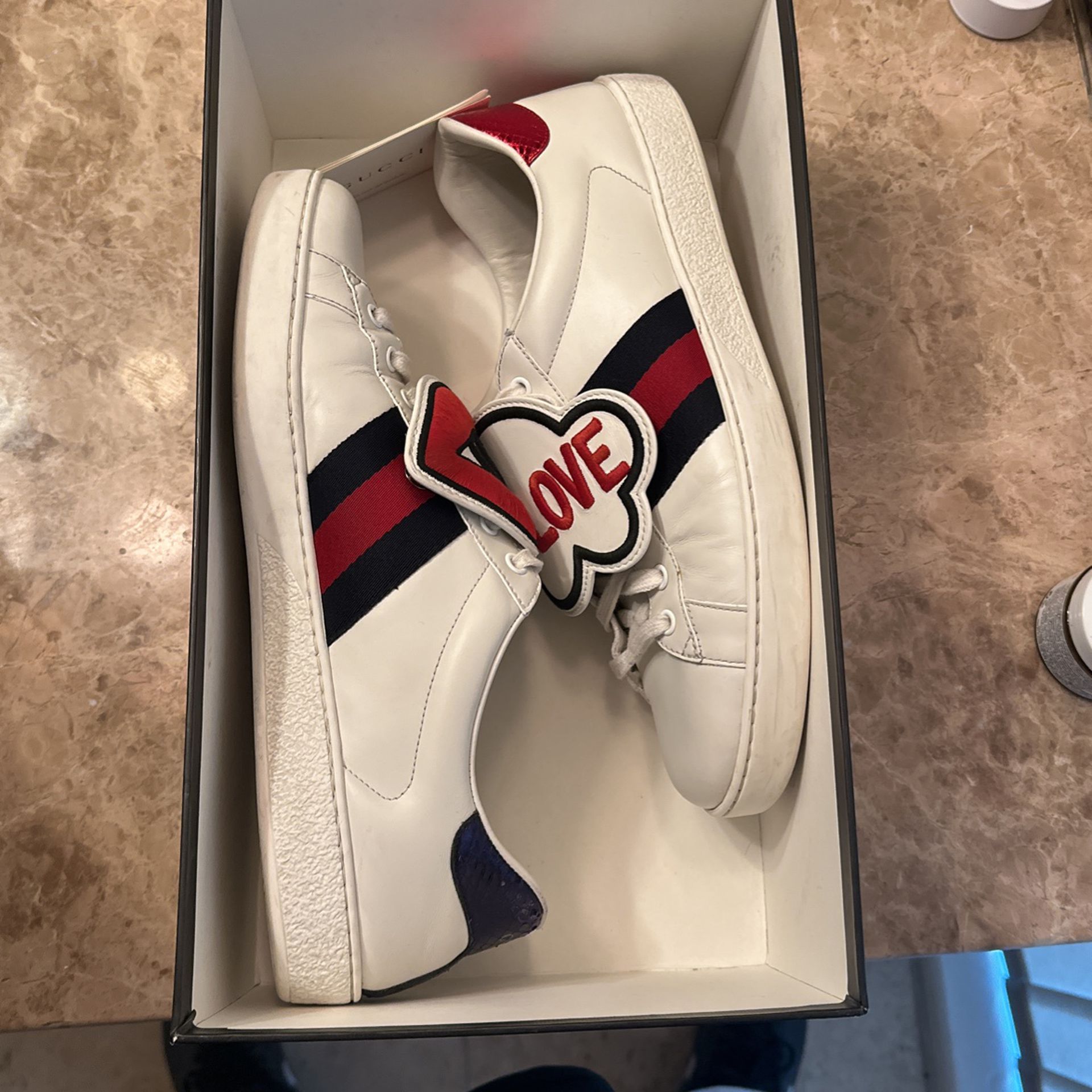 Gucci Ace Blind For Love Sneakers 