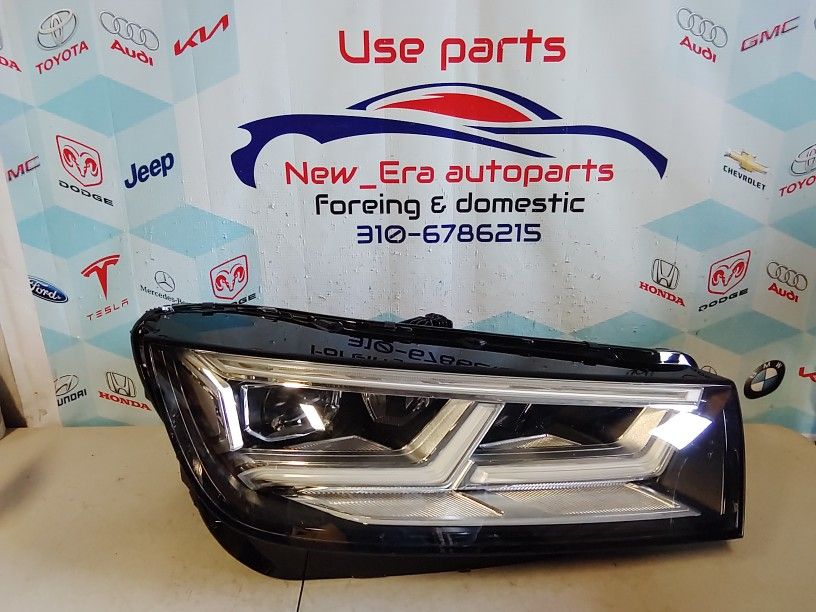 2018 AUDI Q5 LED HEADLIGHT OEM RIGHT 2019 2020