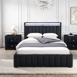 QUEEN BED FRAME ( FREE DELIVERY )