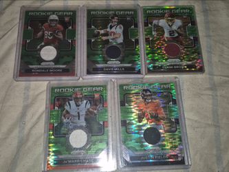 2021 Prizm Football patch lot