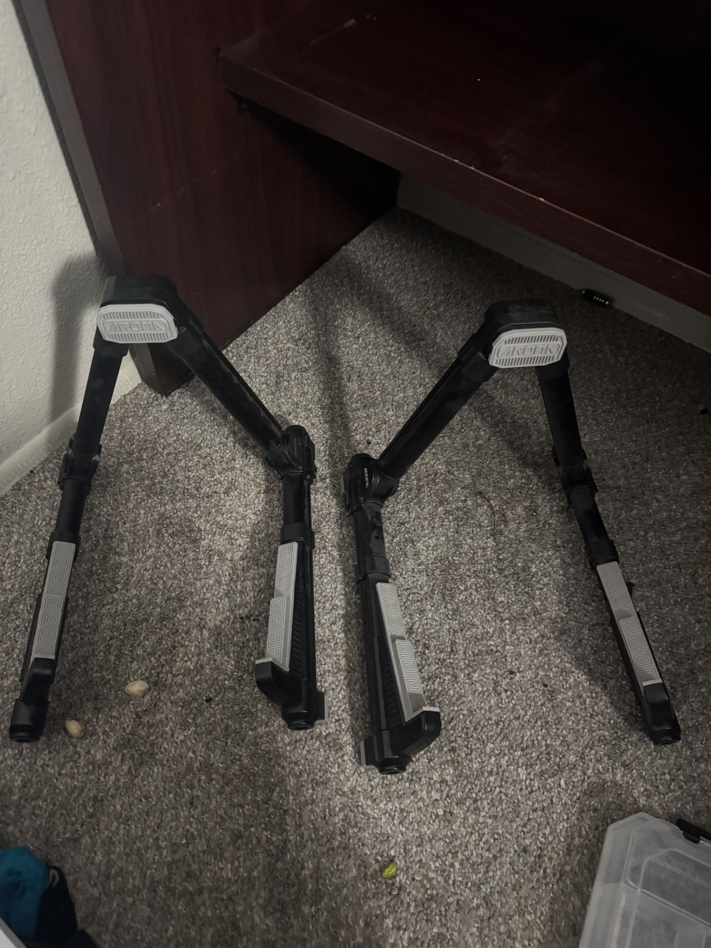 Two guitar stands