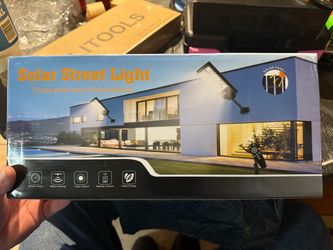 2 Pack Solar Outdoor Lights, Motion Sensor LED Flood Light, Waterproof Solar Powered Security Lamps with Remote Control, 6500k Dimmable Product Images