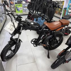 Movcan V70 Electric Bicycle 35mph! Finance For $50 Down Payment!!