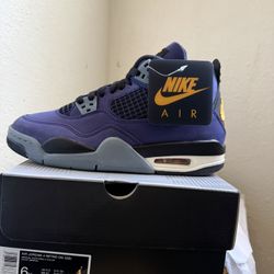 Jordan 4 Lakers 