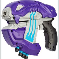Mattel 2015 BoomCo Halo Covenant Plasma Pistol Overcharge Blaster Dart Gun