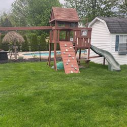 Wooden Swingset