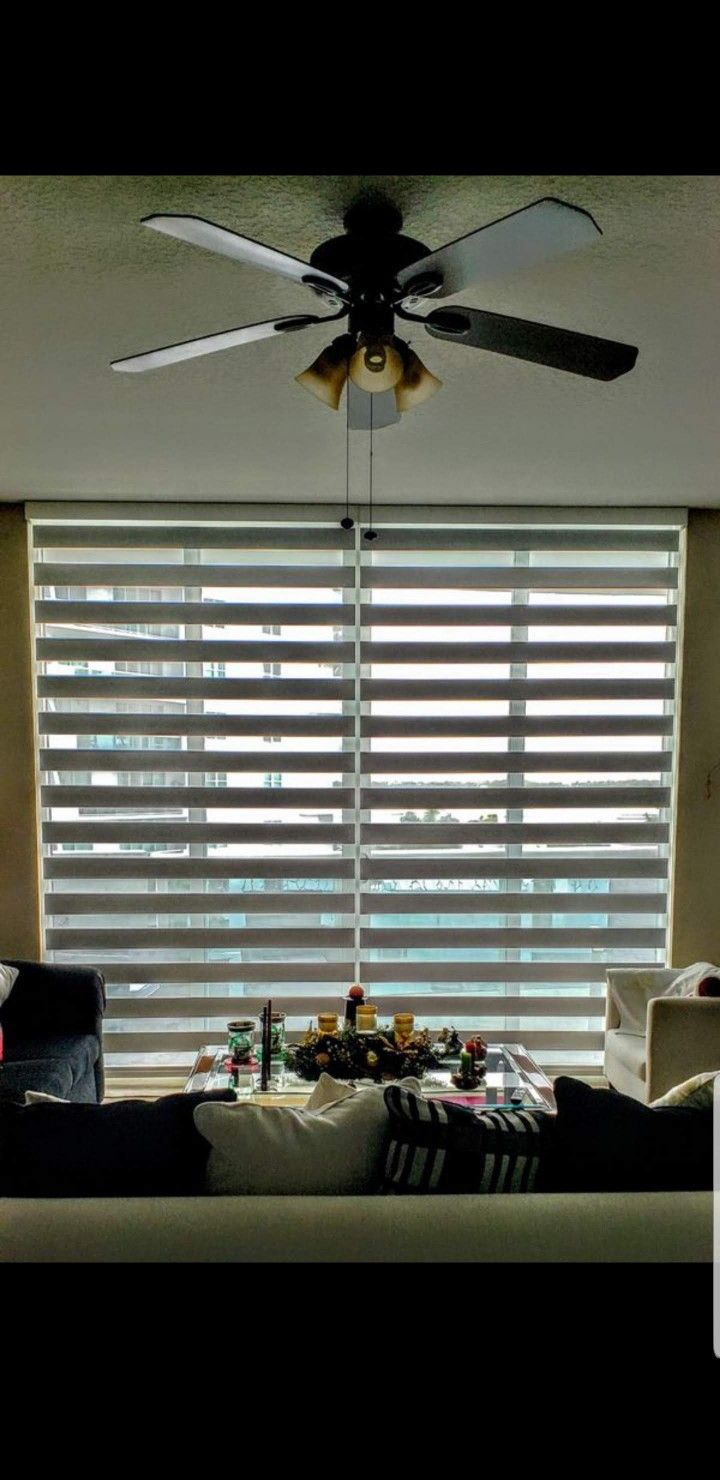 Zebra Shades Roller Shades Screen O Blackout Curtains Window Covers 