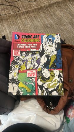 Comic art color book new