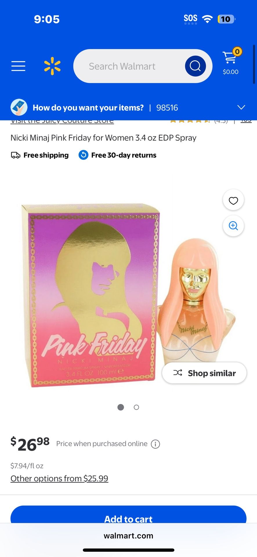 PINK FRIDAY Perfume By Nicki Minaj