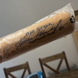 Signed Baseball Bat 