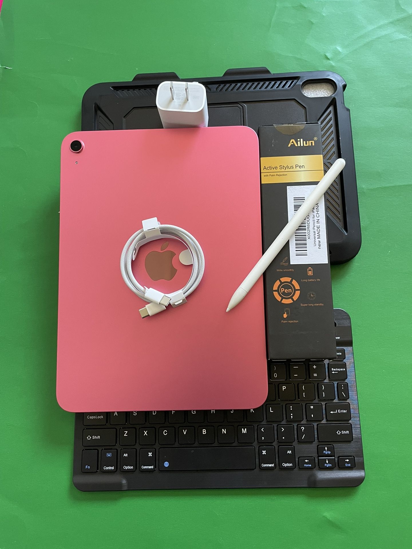 iPad 11th Generation (2025 Newest/Pink) 512GB with pencil, keyboard & accessories (new - warranty)