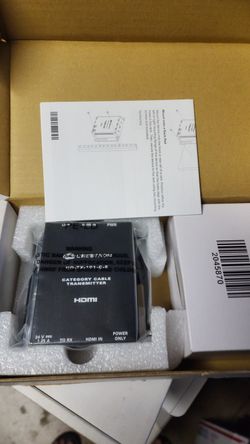 Crestron HDMI TRANSMITTER EXTENDER