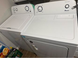 washer and dryer
