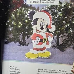 Mickey Mouse Light Up Yard Decorations 