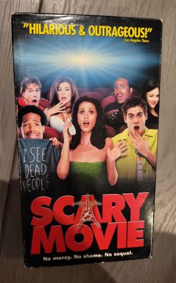 👻📼 Scary Movie VHS – 2000 Horror Comedy – Blockbuster Video Former Rental