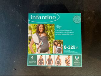 Brand New Infantino Flip 4-in-1 Convertible Baby Carrier