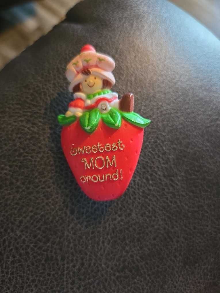 Strawberry Shortcake Brooch/Pin