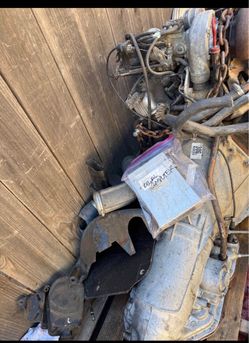 1984 85 Buick Grand National engine and transmission