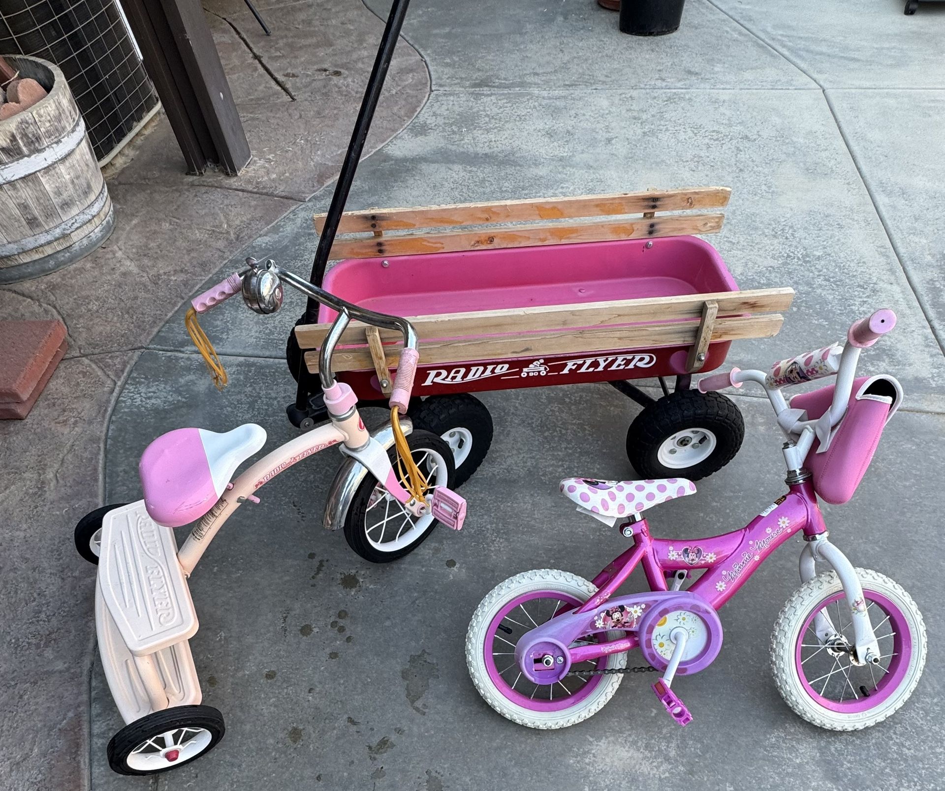 Wagon, Tricycle, Bike