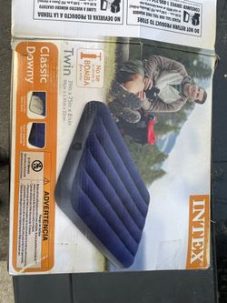 INTEX AIR MATTRESS TWIN BRAND NEW IN BOX FIRM PRICE