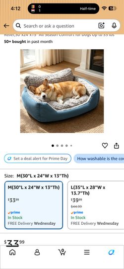 New Dog Bed for medium size dogs