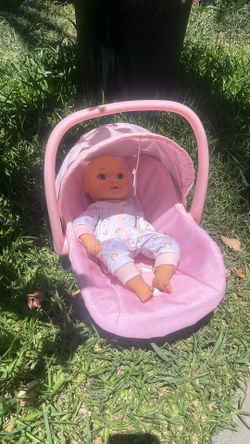 Baby doll & baby carrier for kids play
