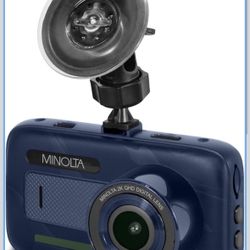 Minolta 2.5 quad HD dash cam blue 