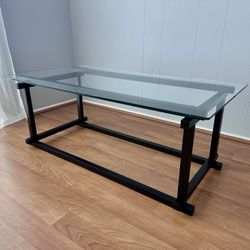 Glass Top Coffee Table 