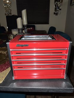 Snap on toaster