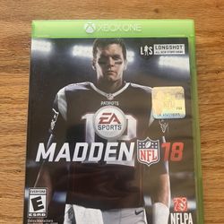 Madden NFL 18 – Xbox One Disc – Tested & Working