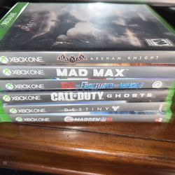 Xbox One Games Each $25