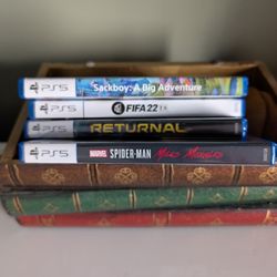 PS5 GAMES -- Assorted Bundle 