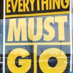 Everything Must Go Today!
