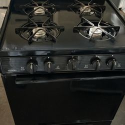 24"small Gas Stove .Black Stove .
