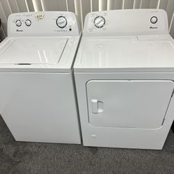 Amana Made By Whirlpool Washer And Gas Dryer 