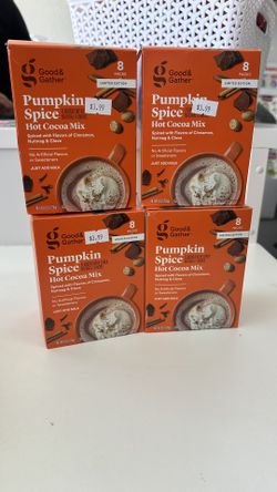 Limited Edition Pumpkin Spice Hot Cocoa Mix! Made With Cinnamon, Nutmeg & Clove! Great Seasonal Drink!