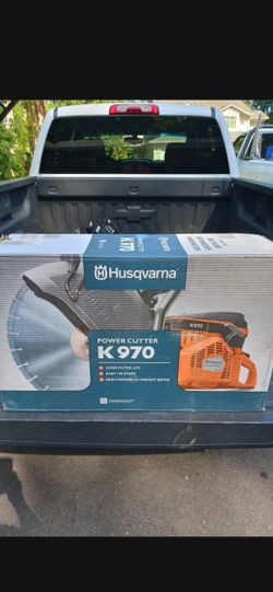 Huscovarna concrete cutter. K970 model brand new inbox, never open.