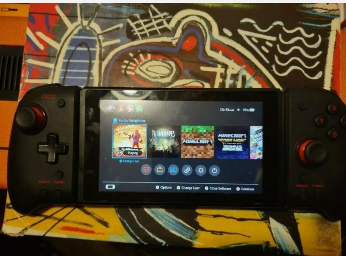 Nintendo Switch 141 included games USED