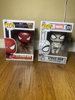 Spiderman Funko Pops (Tobey Maguire Movie & Sketch
