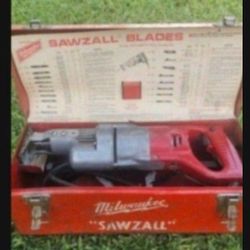 Electric Milwaukee Saw Saw 