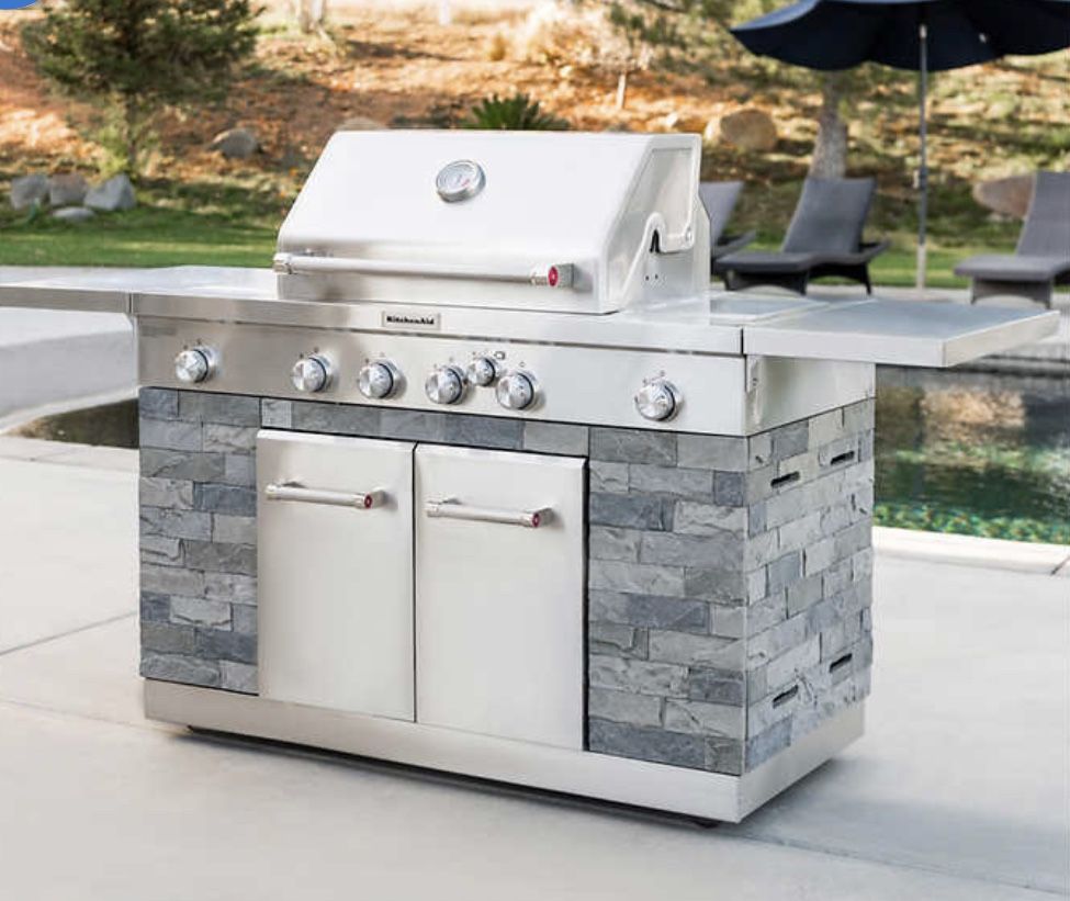 Kitchenaid 7 clearance burner island grill