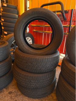 4 Used set 245/60/18 Firestone $300
